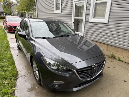 Gray 2015 Mazda Mazda3 i Touring