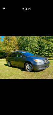 Gray 2013 Honda Odyssey LX