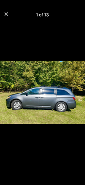 Gray 2013 Honda Odyssey LX