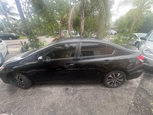 Black 2013 Honda Civic EX