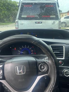 Black 2013 Honda Civic EX