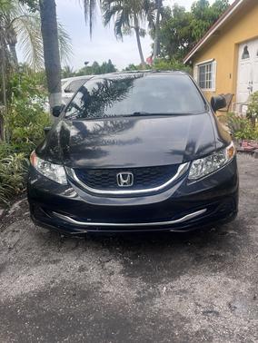 Black 2013 Honda Civic EX