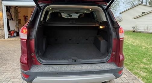 Red 2014 Ford Escape Titanium