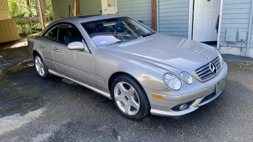Silver 2004 Mercedes-Benz CL-Class CL500