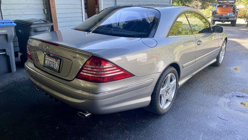 Silver 2004 Mercedes-Benz CL-Class CL500