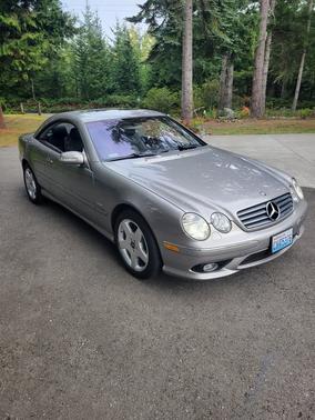 Silver 2004 Mercedes-Benz CL-Class CL500