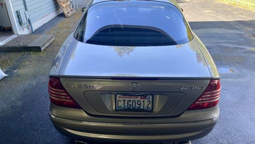 Silver 2004 Mercedes-Benz CL-Class CL500