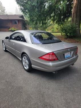 Silver 2004 Mercedes-Benz CL-Class CL500