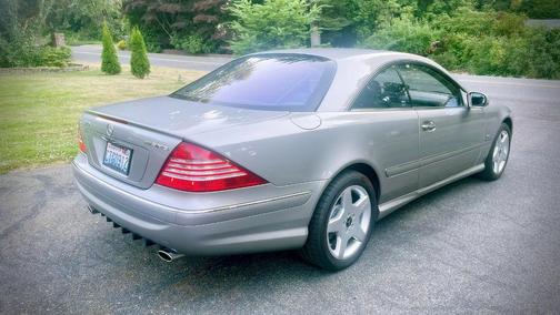 Silver 2004 Mercedes-Benz CL-Class CL500