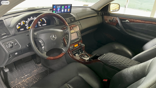 Silver 2004 Mercedes-Benz CL-Class CL500