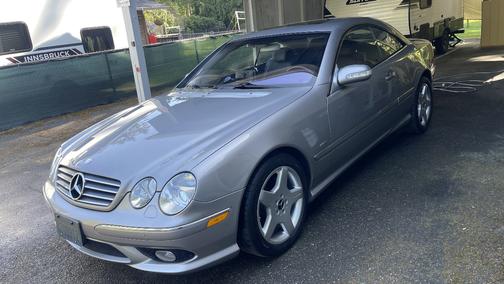 Silver 2004 Mercedes-Benz CL-Class CL500