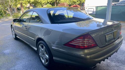 Silver 2004 Mercedes-Benz CL-Class CL500