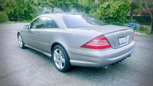 Silver 2004 Mercedes-Benz CL-Class CL500