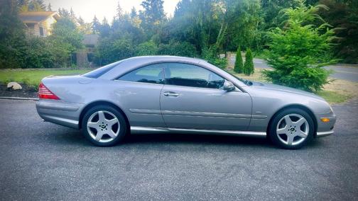 Silver 2004 Mercedes-Benz CL-Class CL500