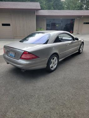 Silver 2004 Mercedes-Benz CL-Class CL500