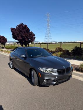 Gray 2017 BMW 230 i
