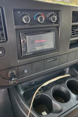 Silver 2012 Chevrolet Express 1500 Work Van