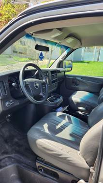 Silver 2012 Chevrolet Express 1500 Work Van
