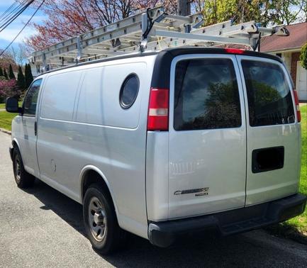 Silver 2012 Chevrolet Express 1500 Work Van