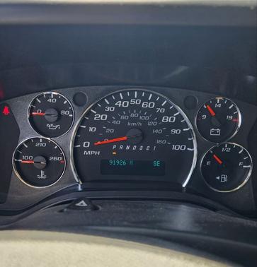 Silver 2012 Chevrolet Express 1500 Work Van