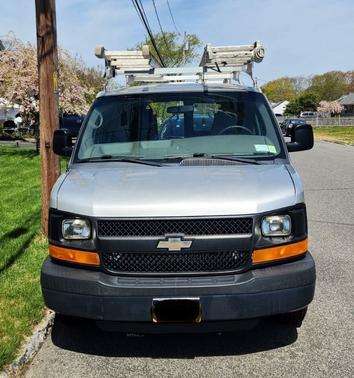 Silver 2012 Chevrolet Express 1500 Work Van