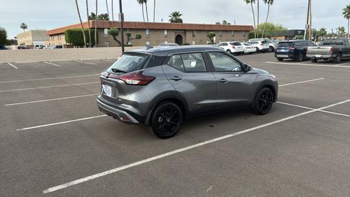 Gray 2023 Nissan Kicks SV