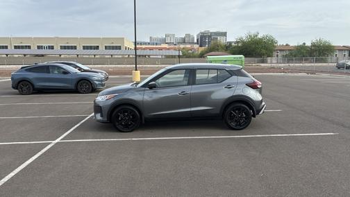 Gray 2023 Nissan Kicks SV