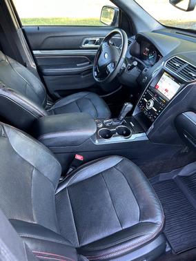 Blue 2017 Ford Explorer Sport