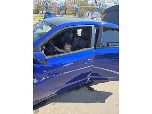 Blue 2022 Dodge Charger SRT Hellcat Widebody