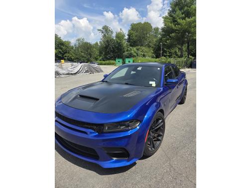 Blue 2022 Dodge Charger SRT Hellcat Widebody