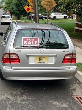 Silver 2003 Mercedes-Benz E-Class E320 4MATIC