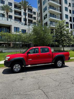 Red 2008 Toyota Tacoma PreRunner Double Cab