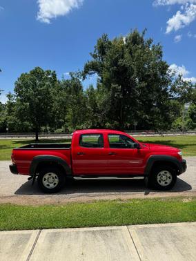 Red 2008 Toyota Tacoma PreRunner Double Cab