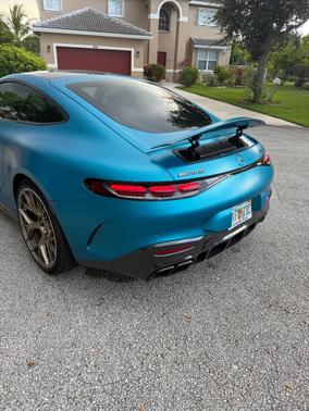 Blue 2024 Mercedes-Benz AMG GT 63 Base