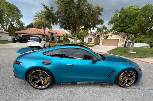 Blue 2024 Mercedes-Benz AMG GT 63 Base