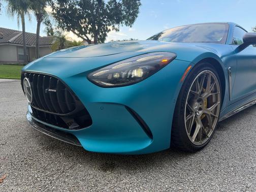 Blue 2024 Mercedes-Benz AMG GT 63 Base