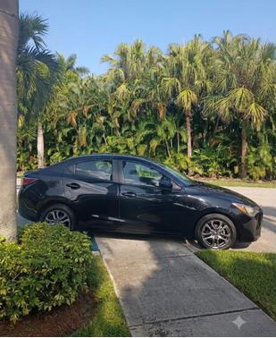 Black 2019 Toyota Yaris Sedan LE