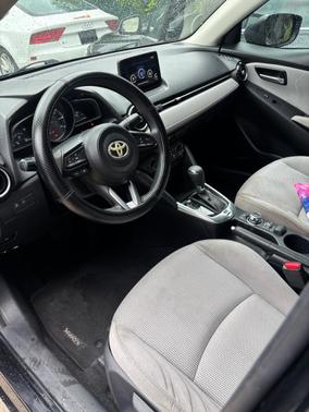 Black 2019 Toyota Yaris Sedan LE