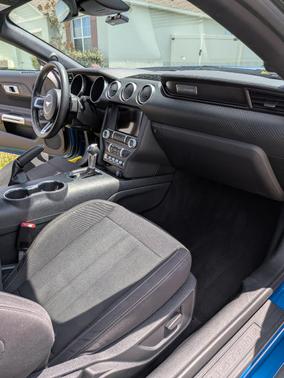 Blue 2021 Ford Mustang EcoBoost Premium