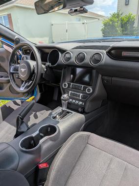 Blue 2021 Ford Mustang EcoBoost Premium