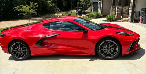 Red 2024 Chevrolet Corvette Stingray w/1LT
