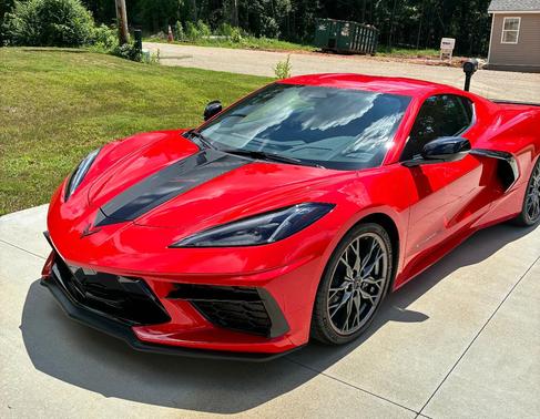 Red 2024 Chevrolet Corvette Stingray w/1LT