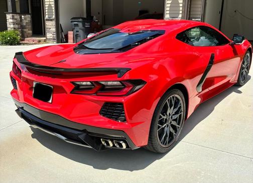Red 2024 Chevrolet Corvette Stingray w/1LT