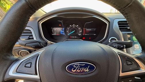Silver 2017 Ford Fusion SE