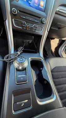 Silver 2017 Ford Fusion SE