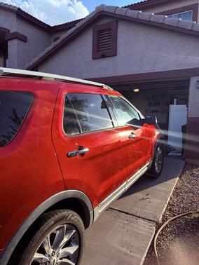 Red 2012 Ford Explorer XLT