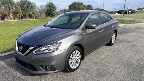 Gray 2019 Nissan Sentra SV