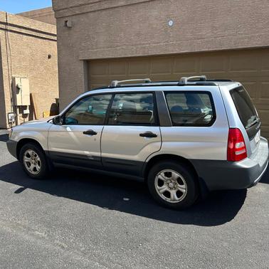 Silver 2005 Subaru Forester 2.5 X