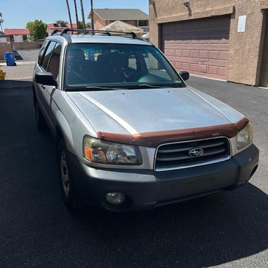 Silver 2005 Subaru Forester 2.5 X