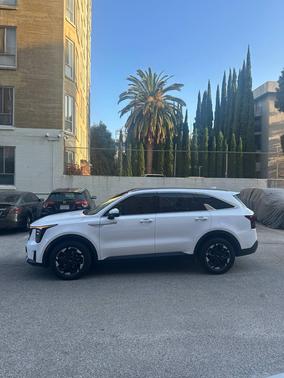 White 2024 Kia Sorento S